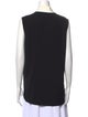 Paule Ka V-Neck Sleeveless Top