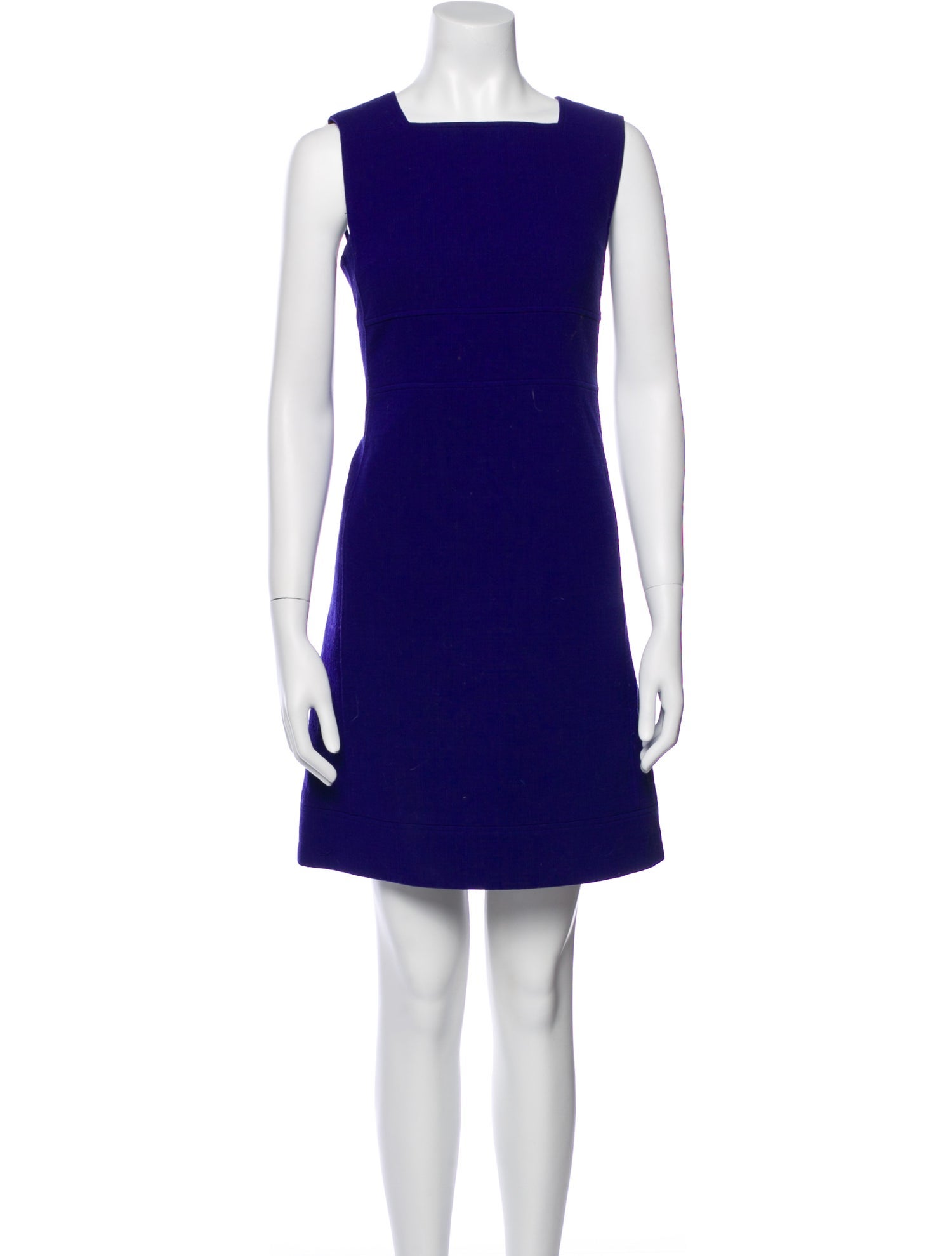 Paule Ka Virgin Wool Mini Dress