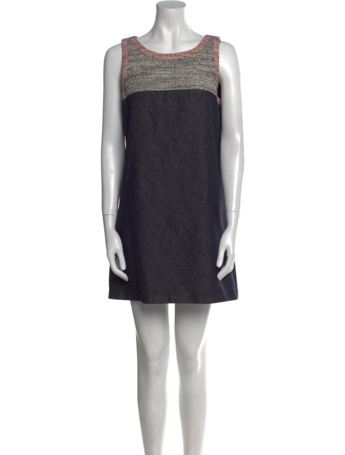 Paule Ka Printed Mini Dress