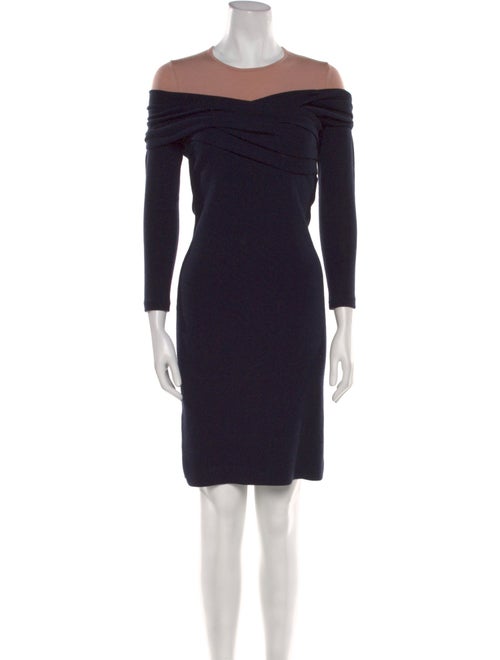 Paule Ka Wool Knee-Length Dress