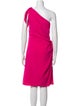 Paule Ka One-Shoulder Knee-Length Dress