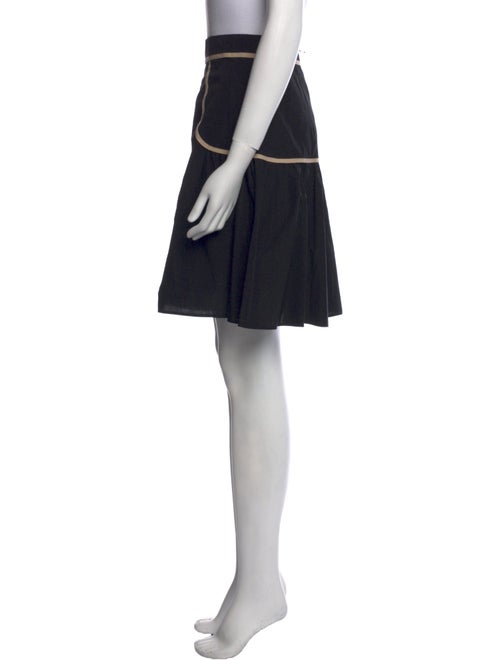 Paule Ka Striped Knee-Length Skirt