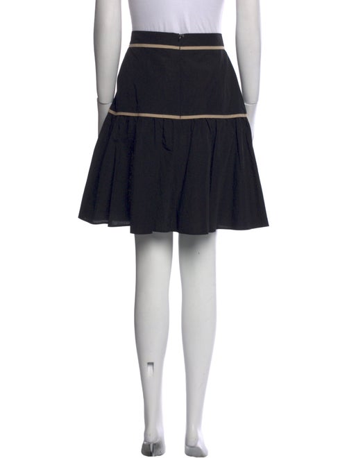 Paule Ka Striped Knee-Length Skirt