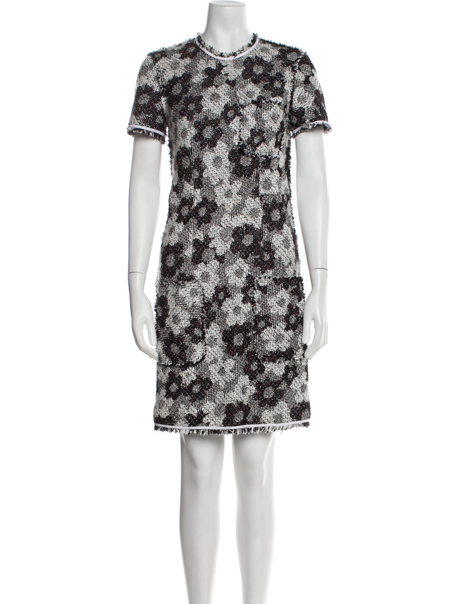Paule Ka Printed Mini Dress