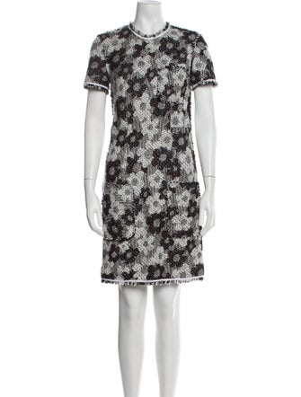 Paule Ka Printed Mini Dress