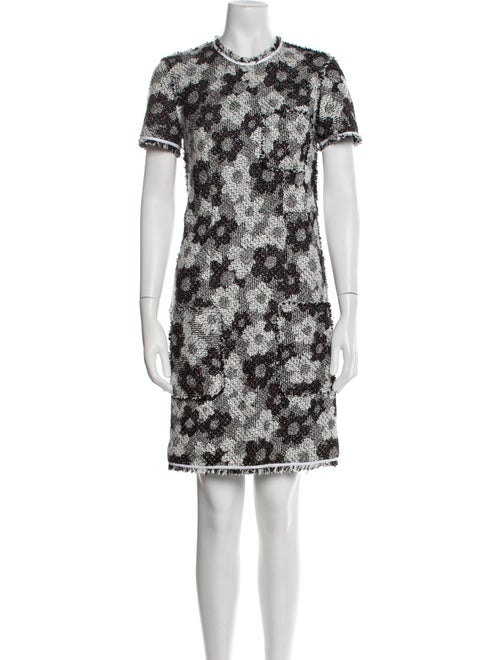 Paule Ka Printed Mini Dress