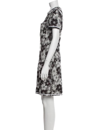Paule Ka Printed Mini Dress