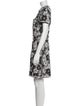 Paule Ka Printed Mini Dress
