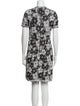 Paule Ka Printed Mini Dress