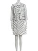 Paule Ka Striped Dress Set
