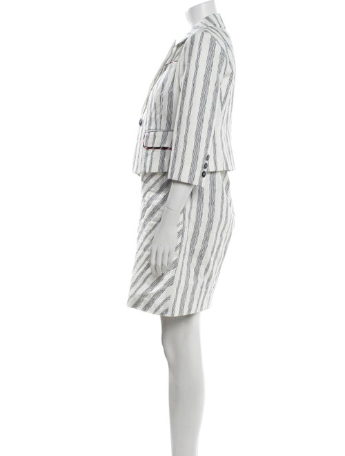 Paule Ka Striped Dress Set