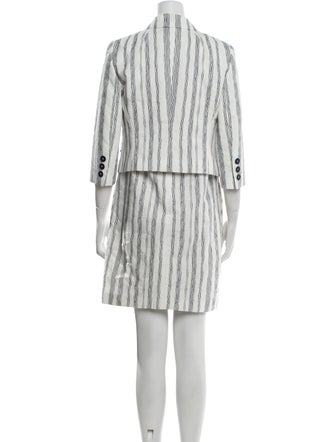 Paule Ka Striped Dress Set