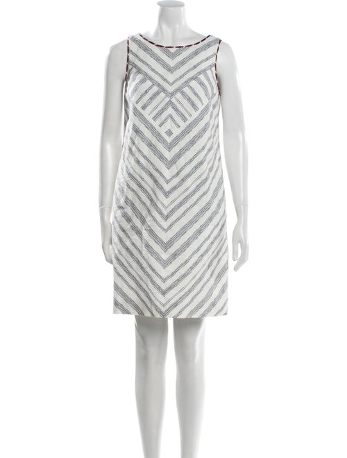 Paule Ka Striped Dress Set