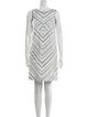 Paule Ka Striped Dress Set