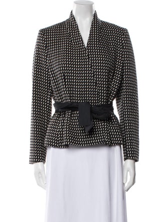 Paule Ka Polka Dot Print Blazer