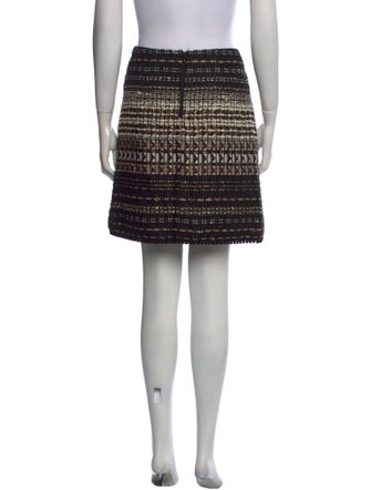 Paule Ka Tweed Pattern Mini Skirt