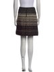 Paule Ka Tweed Pattern Mini Skirt