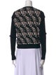 Paule Ka Printed Crew Neck Sweater