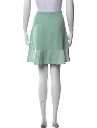 Paule Ka Ruffle Embellishment Knee-Length Skirt