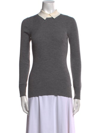 Paule Ka Wool V-Neck Sweater