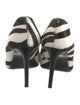 Paule Ka Ponyhair Animal Print Slingback Pumps