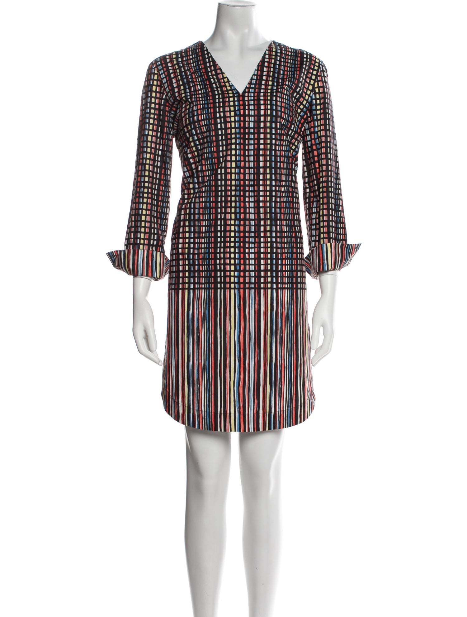 Paule Ka Printed Mini Dress