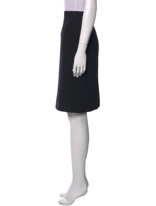 Paule Ka Chain-Link Accents Knee-Length Skirt