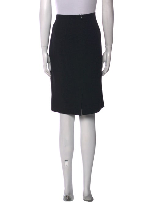 Paule Ka Chain-Link Accents Knee-Length Skirt