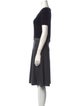 Paule Ka Cashmere Knee-Length Dress