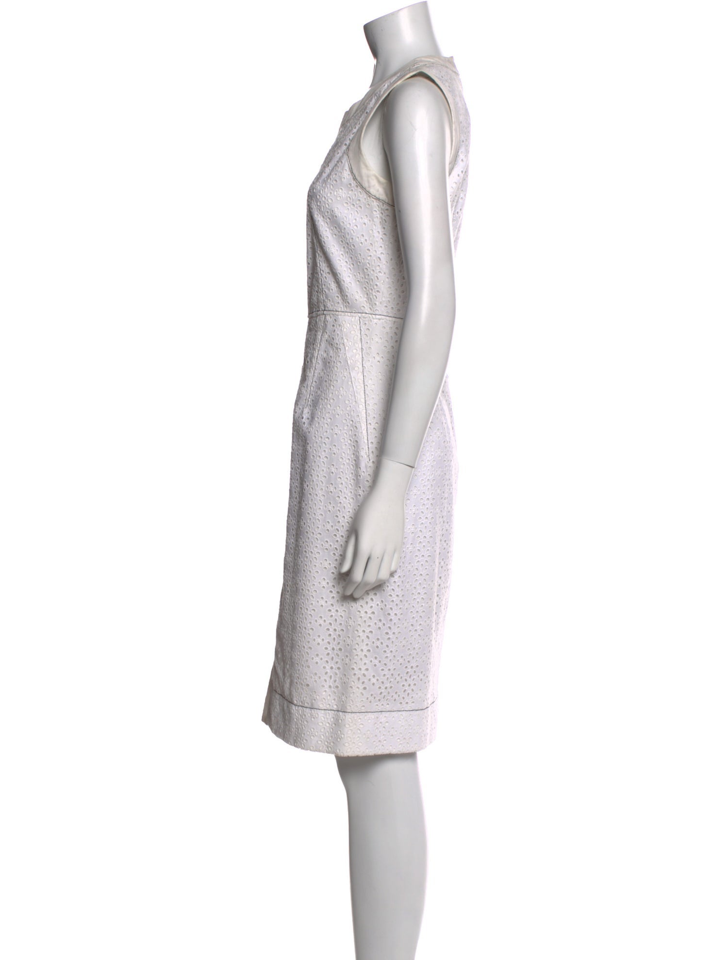 Paule Ka Printed Knee-Length Dress