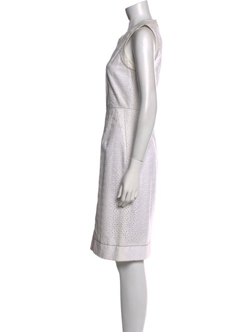 Paule Ka Printed Knee-Length Dress