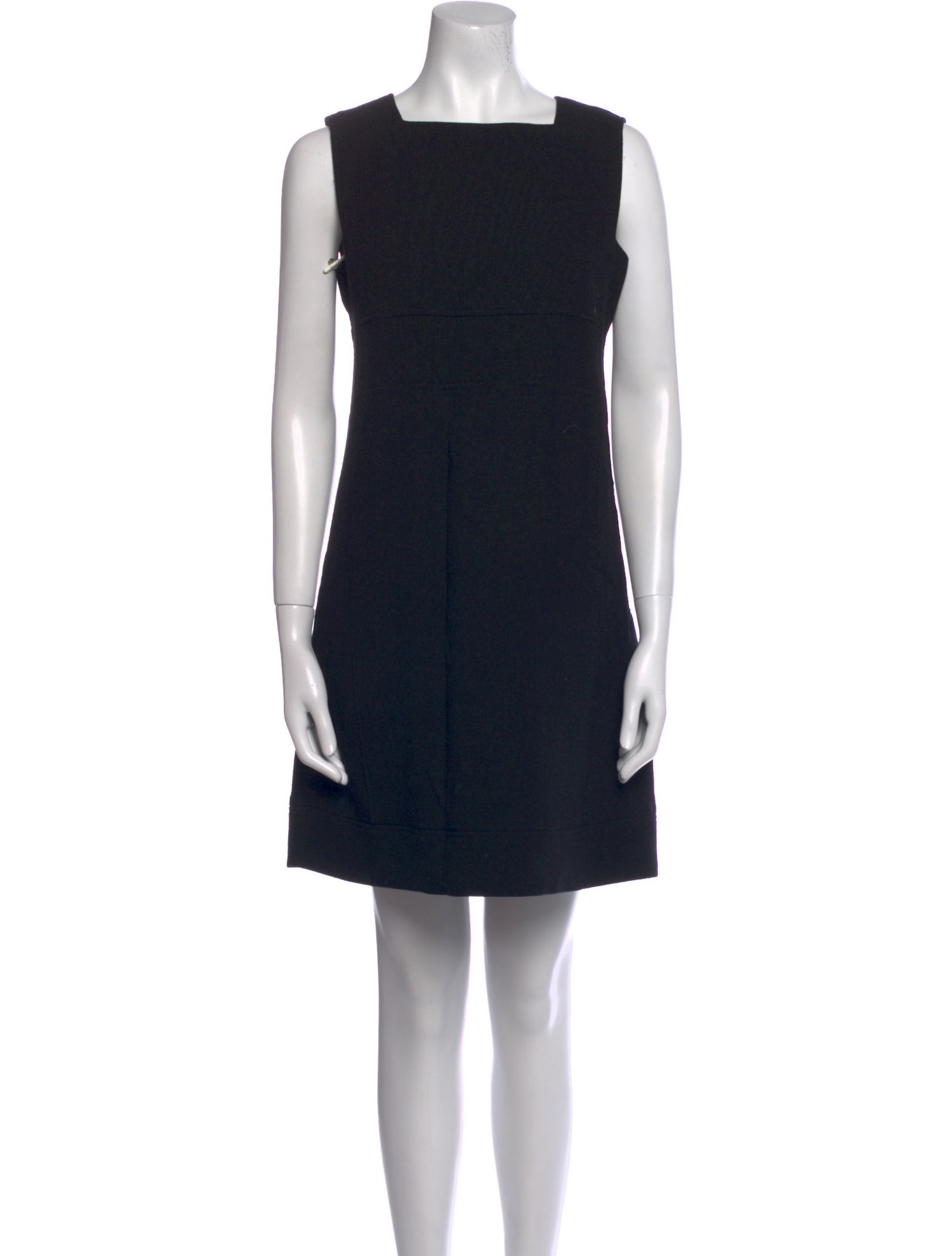 Paule Ka Virgin Wool Mini Dress