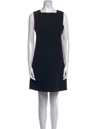 Paule Ka Virgin Wool Mini Dress