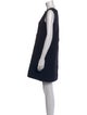 Paule Ka Virgin Wool Mini Dress