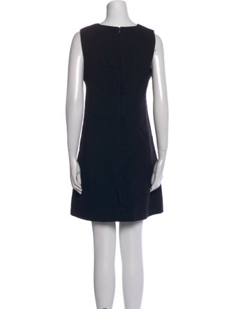 Paule Ka Virgin Wool Mini Dress