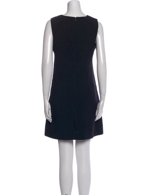 Paule Ka Virgin Wool Mini Dress