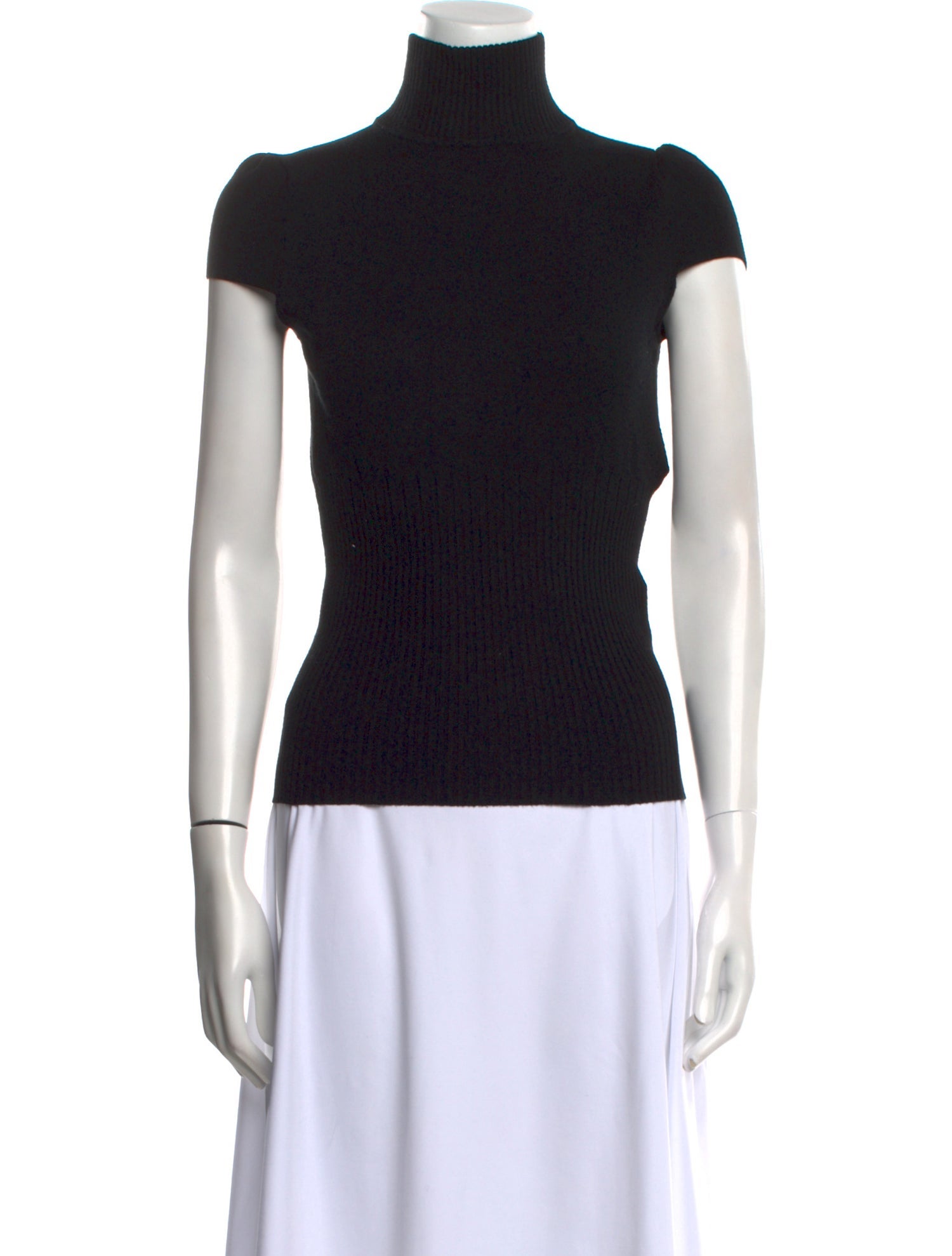 Paule Ka Turtleneck Short Sleeve Top