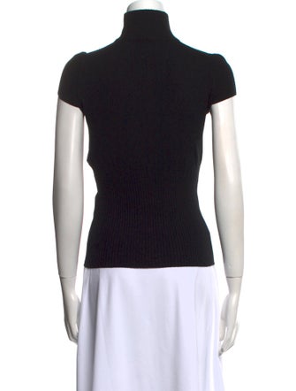 Paule Ka Turtleneck Short Sleeve Top