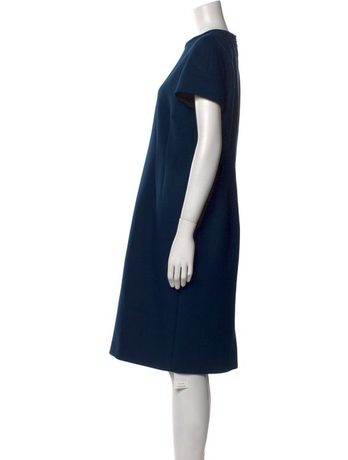Paule Ka Crew Neck Knee-Length Dress