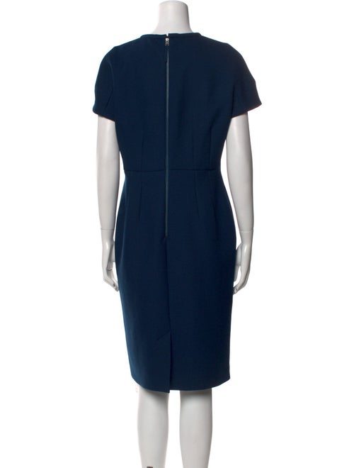 Paule Ka Crew Neck Knee-Length Dress
