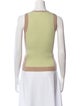 Paule Ka Merino Wool Colorblock Pattern Top