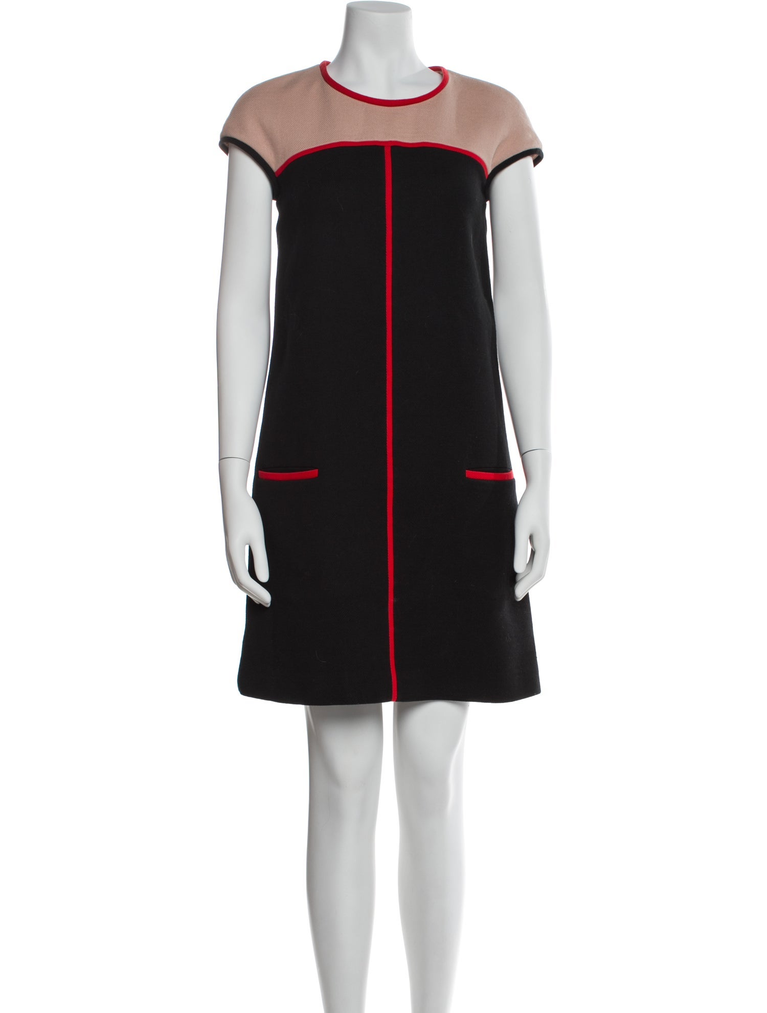 Paule Ka Printed Mini Dress