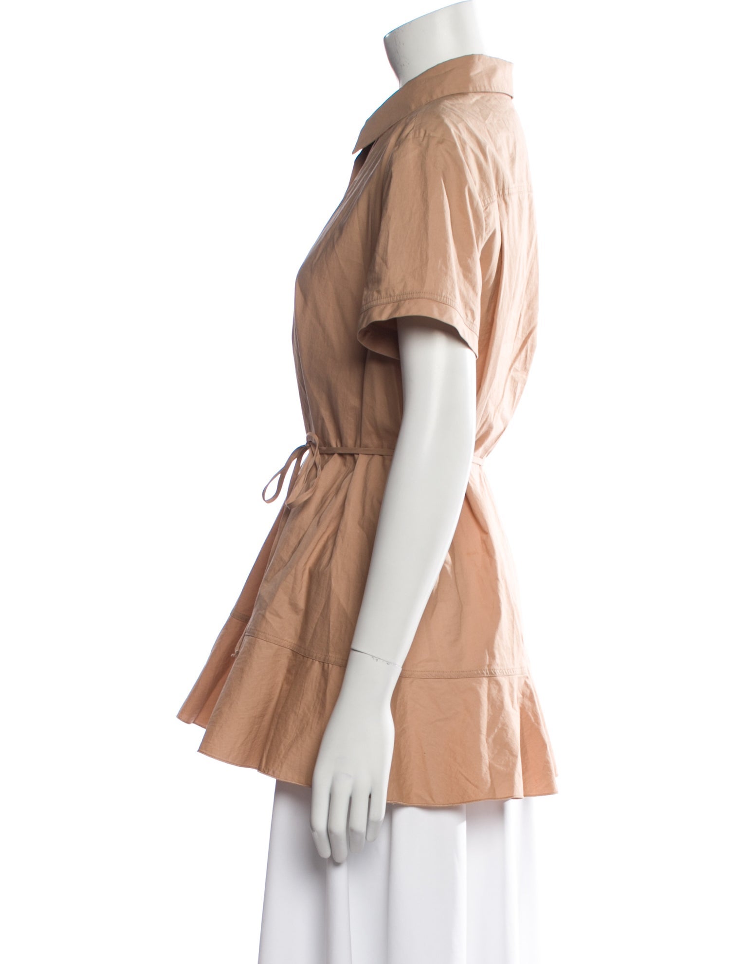 Paule Ka Short Sleeve Button-Up Top