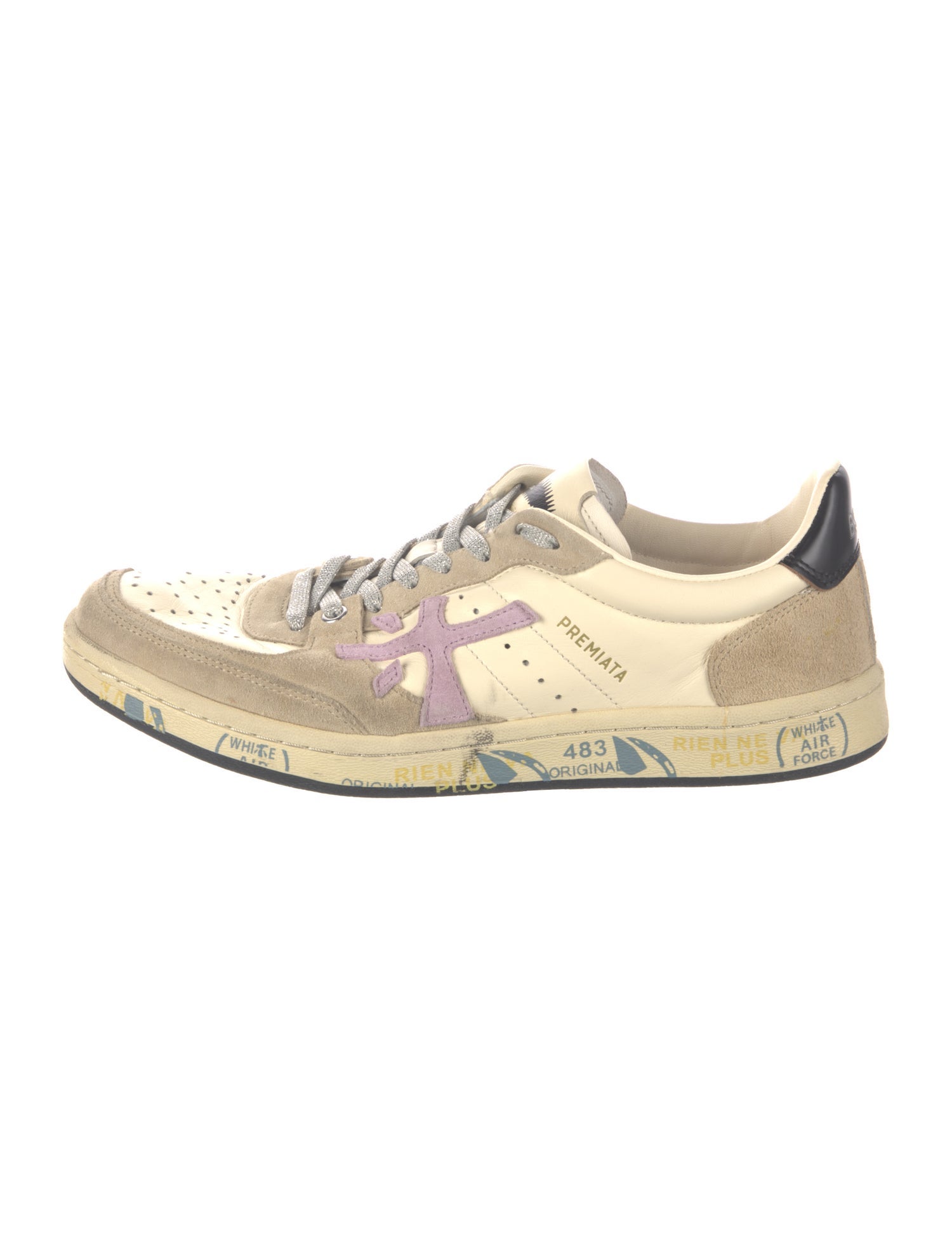 Premiata Nylon Printed Sneakers