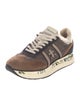 Premiata Suede Printed Sneakers
