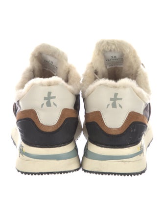 Premiata Suede Printed Sneakers