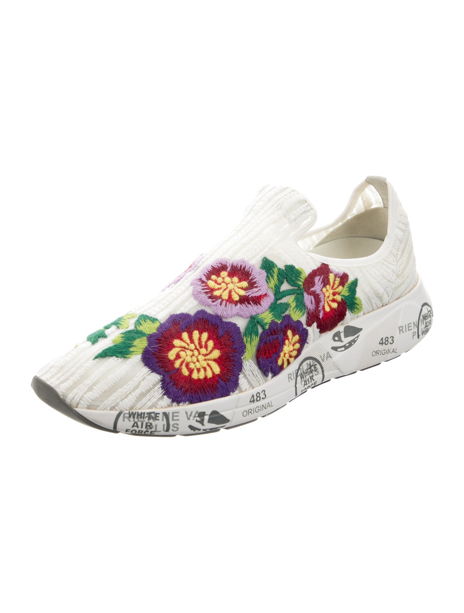 Premiata Floral Print Sneakers