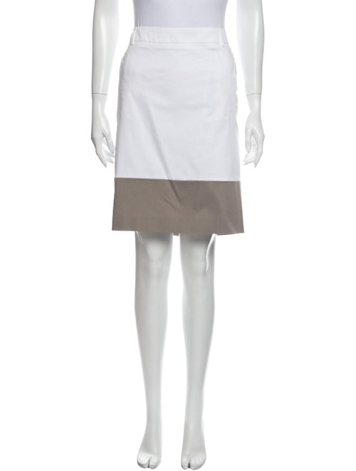 Peserico Knee-Length Skirt White