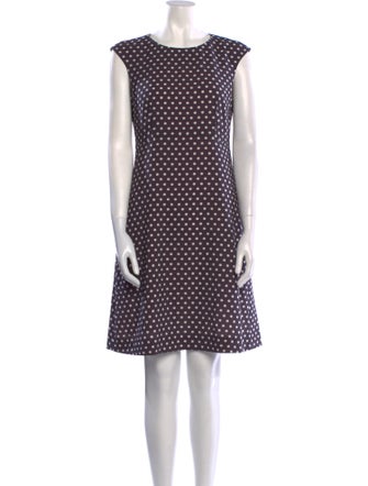 Peserico Polka Dot Print Mini Dress