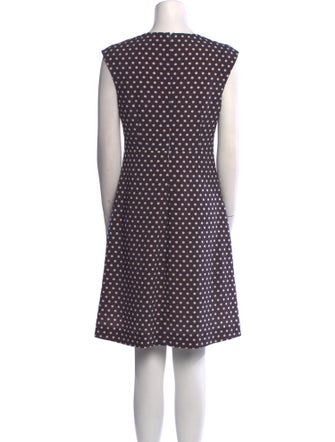 Peserico Polka Dot Print Mini Dress